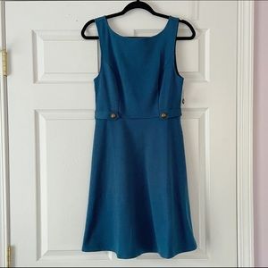MODCLOTH Sleeveless Turquoise Dres Size Medium NWT